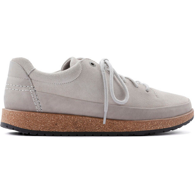 Lateral side of Birkenstock Women's Honnef Low Sneaker in whale grey
