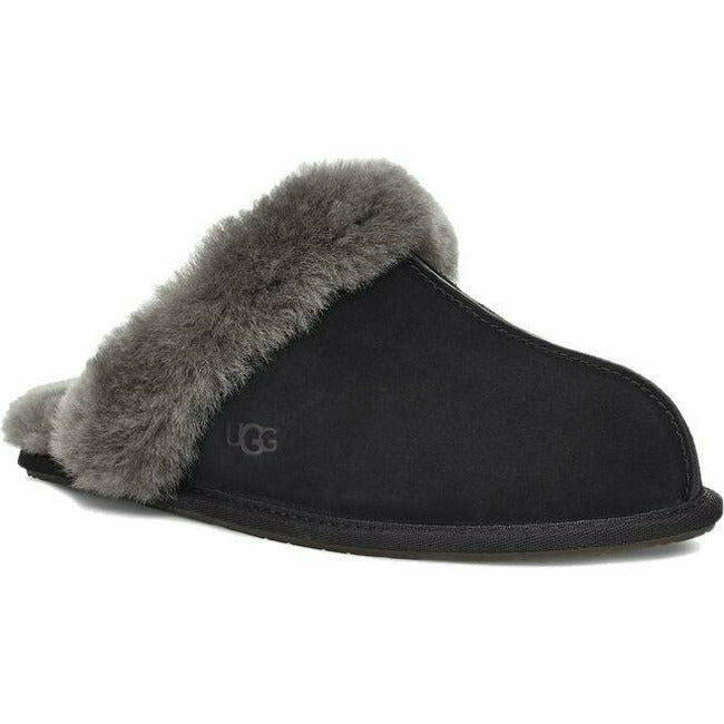 UGG Women's Scuffette II Slipper Black/Grey 1106872 BCGR