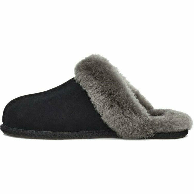 UGG Women's Scuffette II Slipper Black/Grey 1106872 BCGR