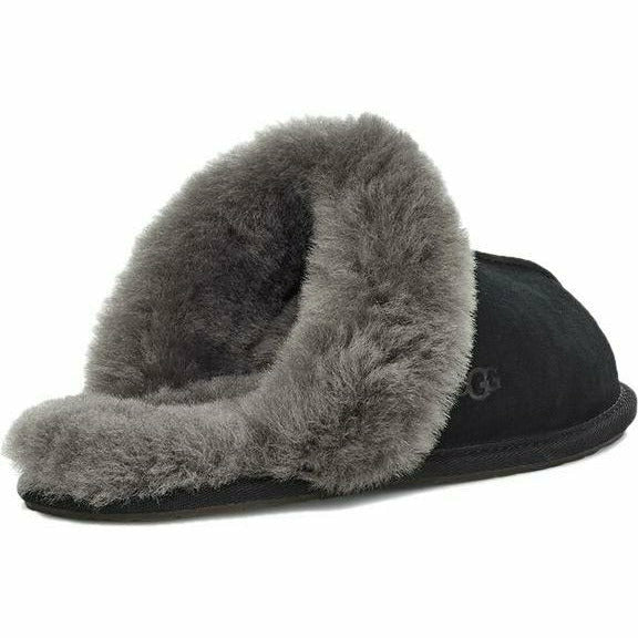 UGG Women's Scuffette II Slipper Black/Grey 1106872 BCGR