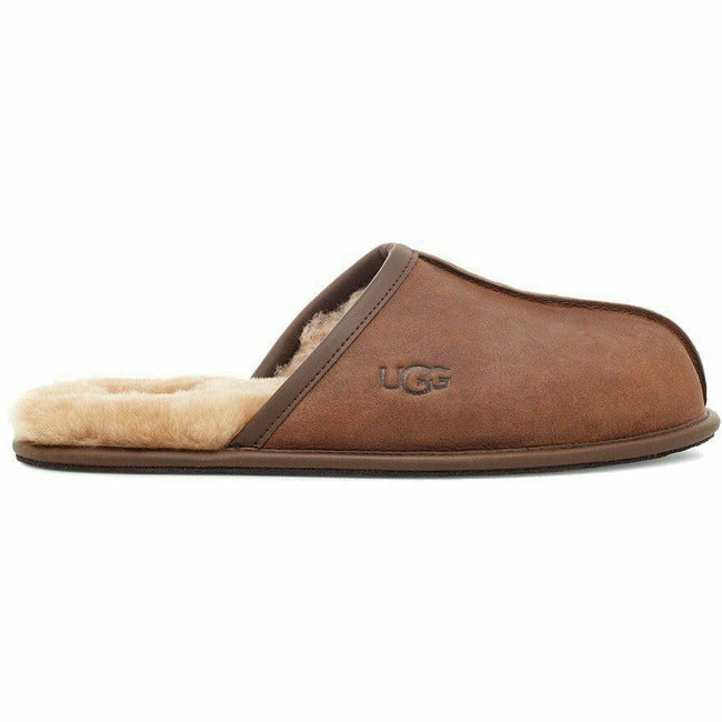 UGG Men's Scuff Leather Slipper Tan 1108192-TAN