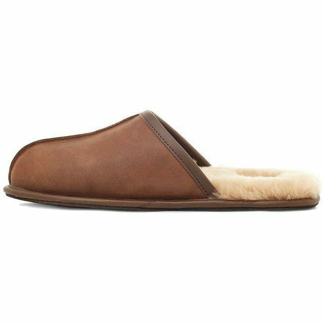 UGG Men's Scuff Leather Slipper Tan 1108192-TAN
