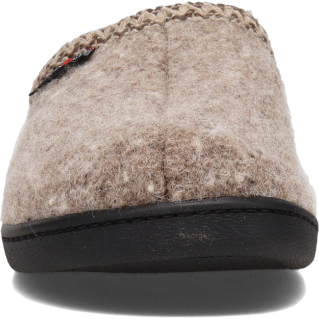 Haflinger Unisex AT Boiled Wool Hard Sole Clog Style Slipper Natural  HAFLINGER FOOTWEAR Roderer Shoe Center
