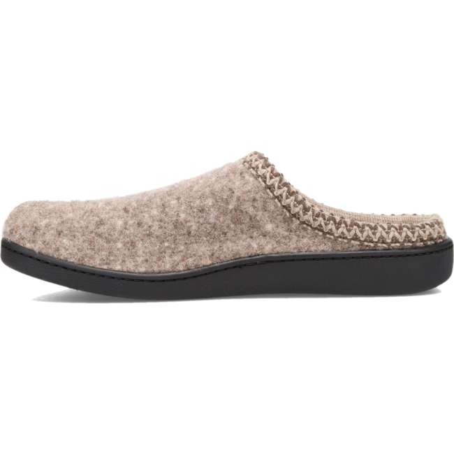 Haflinger Unisex AT Boiled Wool Hard Sole Clog Style Slipper Natural  HAFLINGER FOOTWEAR Roderer Shoe Center
