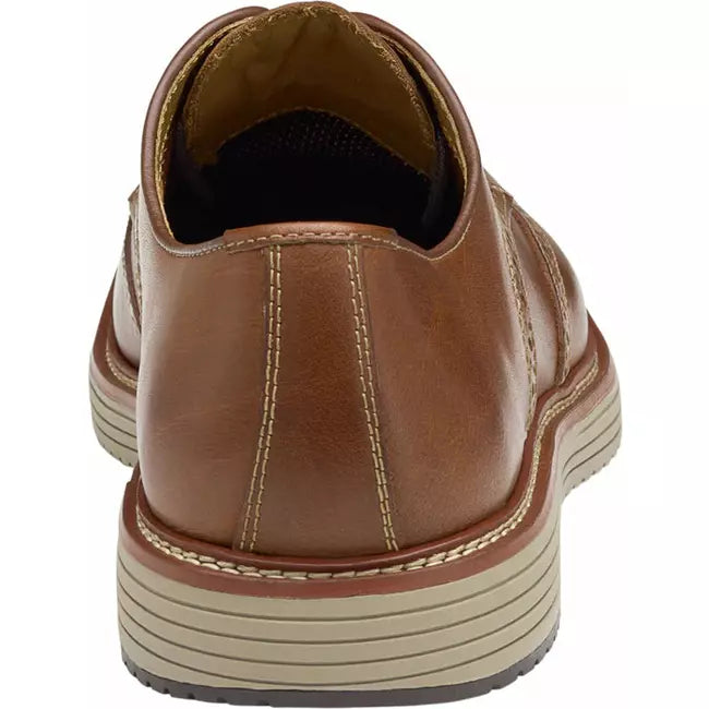 Johnston &amp; Murphy Men's Upton Wingtip Dress Shoe Tan Full Grain 20-3533