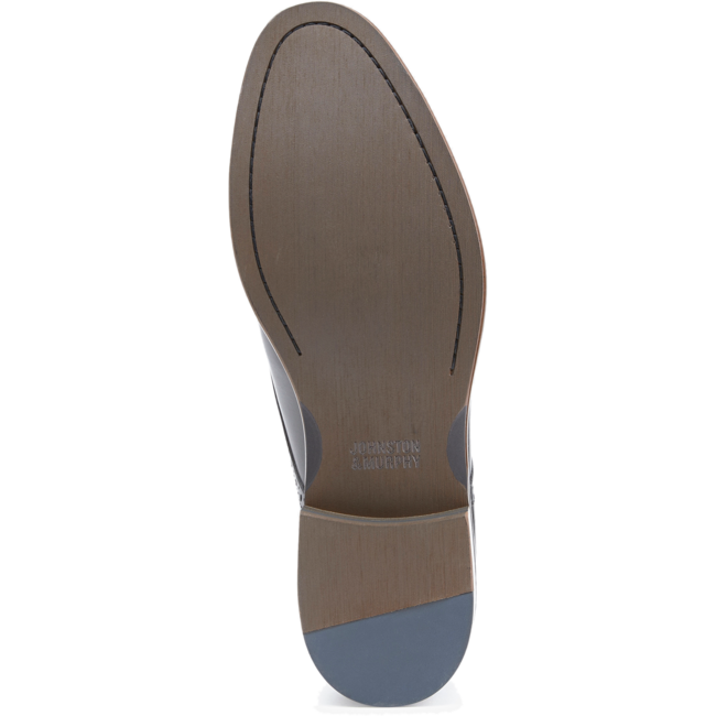 Johnston &amp; Murphy Men's Conard 2.0 Cap Toe Dress Shoe Black Full Grain 20-3445