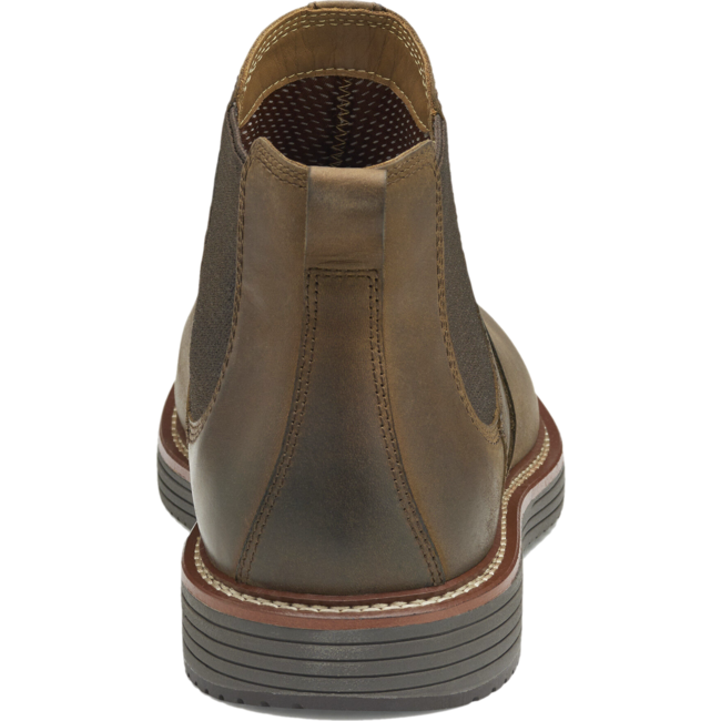 Johnston & Murphy Men's Upton Chelsea Boot Brown Oiled Full Grain 20-4328