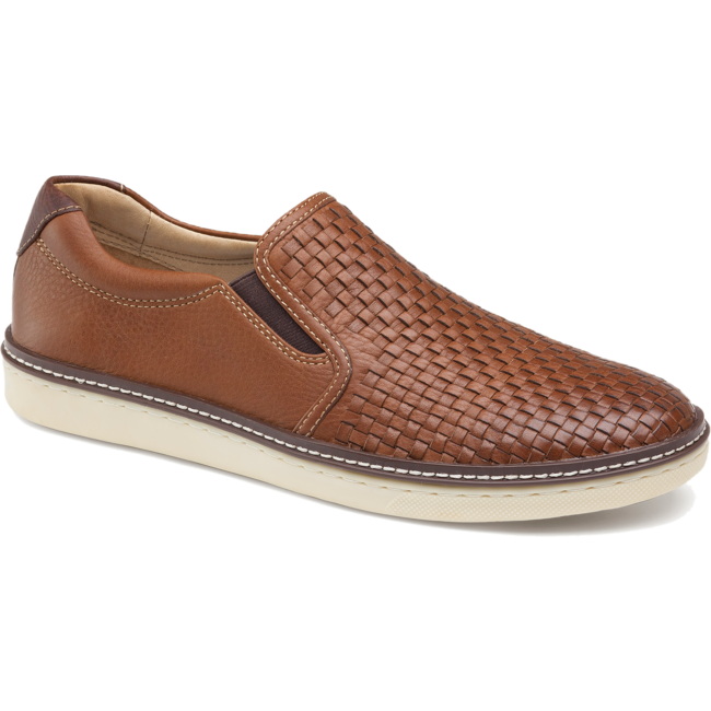 Johnston & Murphy Men's McGuffey Woven Slip On Shoe 25-1382