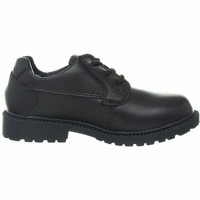 Stride Rite Kids Taft Lace Oxford Black Leather (Little Kid/Youth) STRIDE RITE FOOTWEAR Roderer Shoe Center