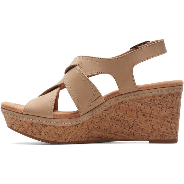 Clarks Women s Elleri Rae Wedge Sandal