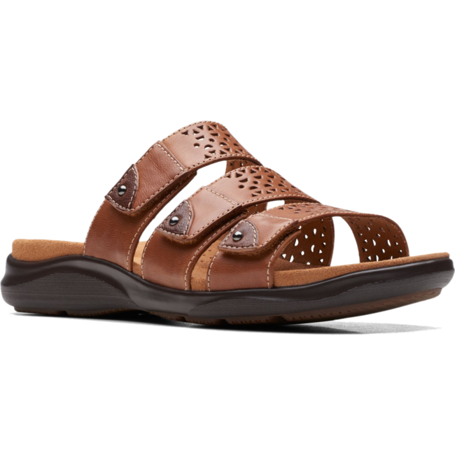 Clarks women's slide on sale sandals