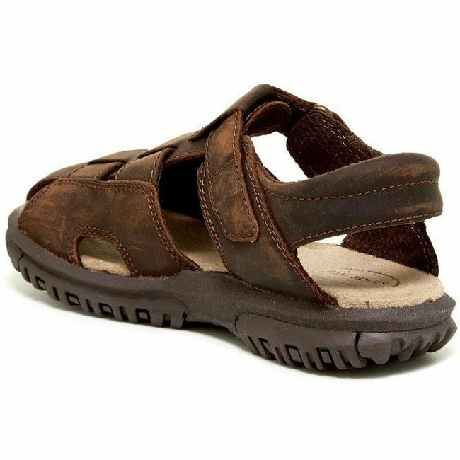Stride Rite (Little Kids) Angler Fisherman Sandal Brown STRIDE RITE FOOTWEAR Roderer Shoe Center