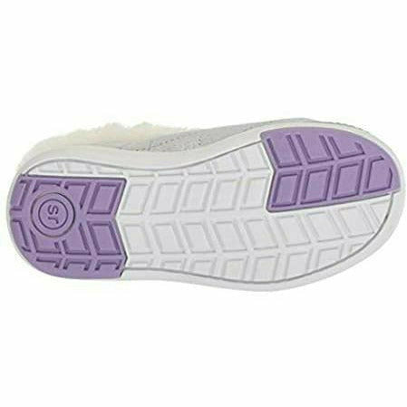 Stride Rite Chloe Cozy Flexible Boot Silver STRIDE RITE FOOTWEAR Roderer Shoe Center