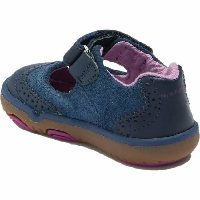Medial angled view of Hush Puppies Mary Jane Kids&