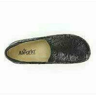 Alegria Women's Keli PRO Comfort Slipon Loafer Black Embossed Clog ALEGRIA FOOTWEAR Roderer Shoe Center