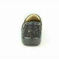 Alegria Women's Keli PRO Comfort Slipon Loafer Black Embossed Clog ALEGRIA FOOTWEAR Roderer Shoe Center