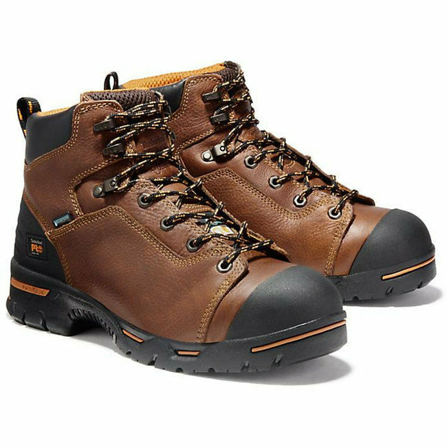 Timberland PRO Men's Endurance 6" Safety Toe Waterproof Work Boot TIMBERLAND FOOTWEAR Roderer Shoe Center
