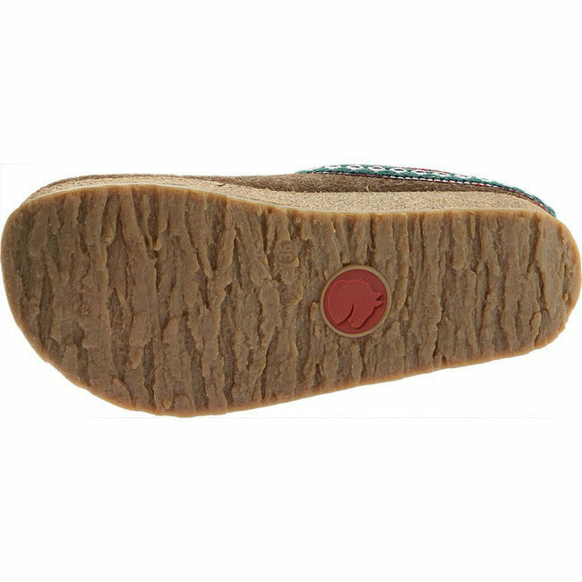 Haflinger Unisex Classic Grizzly Clog Chocolate 711001-552