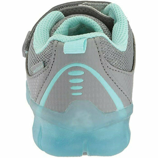 Stride Rite Lighted Neo Machine Washable Sneaker (Toddler) Gray STRIDE RITE FOOTWEAR Roderer Shoe Center