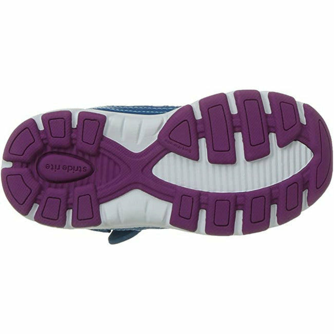 Stride Rite M2P Cannan Machine Washable Sneaker (Toddler) Blue STRIDE RITE FOOTWEAR Roderer Shoe Center
