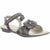 Stride Rite Girls Laverne Flexible Leather Sandal (Toddler) Brown STRIDE RITE FOOTWEAR Roderer Shoe Center