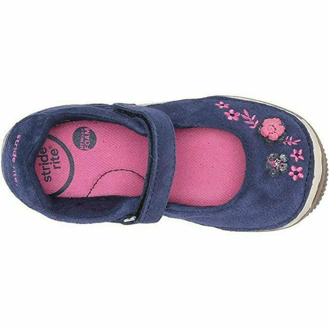 Stride rite navy deals blue mary janes