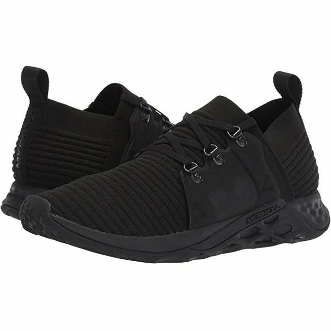 Merrell Women's Range AC+ Sneaker Black 3D Stretch Knit MERRELL FOOTWEAR Roderer Shoe Center