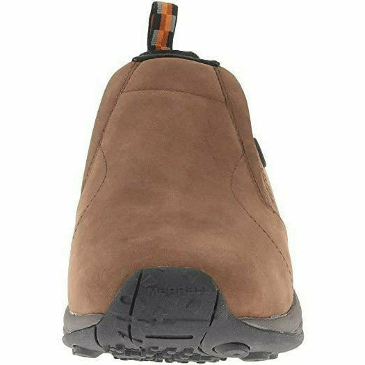 Merrell Men's Jungle Moc Waterproof Suede Slipon Brown MERRELL FOOTWEAR Roderer Shoe Center