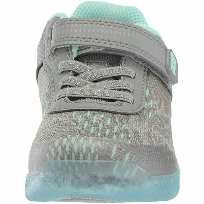 Stride Rite Lighted Neo Machine Washable Sneaker (Toddler) Gray STRIDE RITE FOOTWEAR Roderer Shoe Center