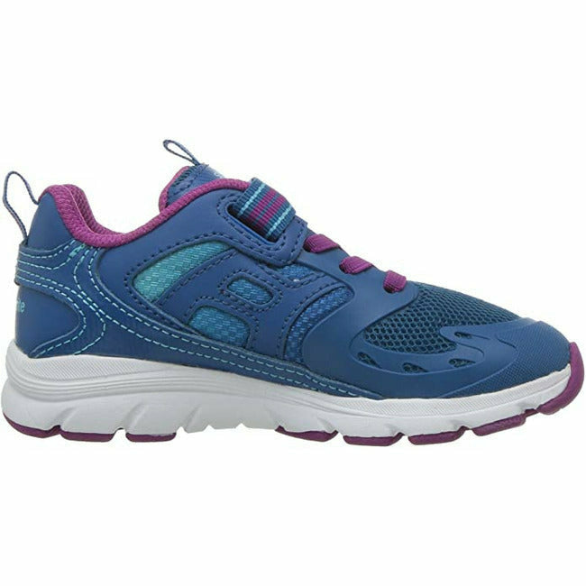 Stride Rite M2P Cannan Machine Washable Sneaker (Toddler) Blue STRIDE RITE FOOTWEAR Roderer Shoe Center
