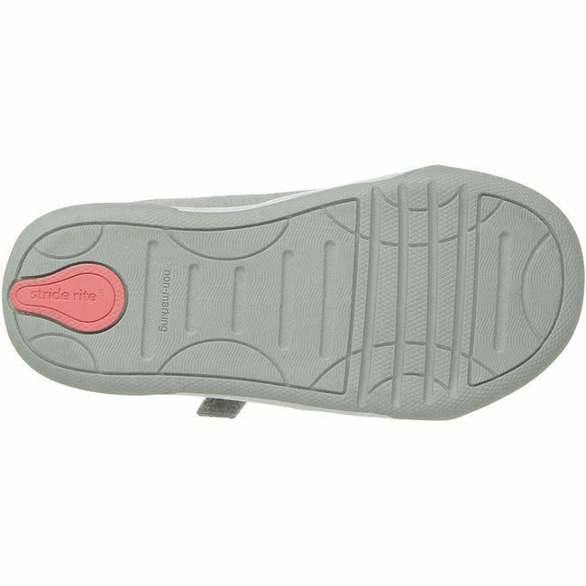 Stride Rite Dakota Shoe Sneaker (Infant/Toddler) Light Gray STRIDE RITE FOOTWEAR Roderer Shoe Center