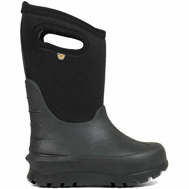 Bogs (Little Kid/Youth) Neo-Classic Waterproof Boot Black BOGS FOOTWEAR Roderer Shoe Center
