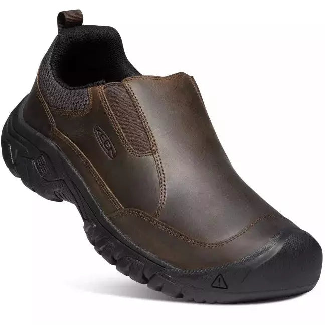 Keen Men&#39;s Targhee III Slip On Hiking Shoe Earth Leather KEEN FOOTWEAR Roderer Shoe Center