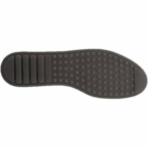 Minnetonka Men's Classic Slip On Moc Handmade Loafer Dusty Brown MINNETONKA FOOTWEAR Roderer Shoe Center