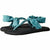 Sanuk Women's Yoga Sling Ella Sandal Mineral Blue Print  SANUK FOOTWEAR Roderer Shoe Center
