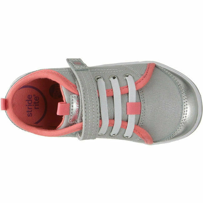 Stride Rite Dakota Shoe Sneaker (Infant/Toddler) Light Gray STRIDE RITE FOOTWEAR Roderer Shoe Center