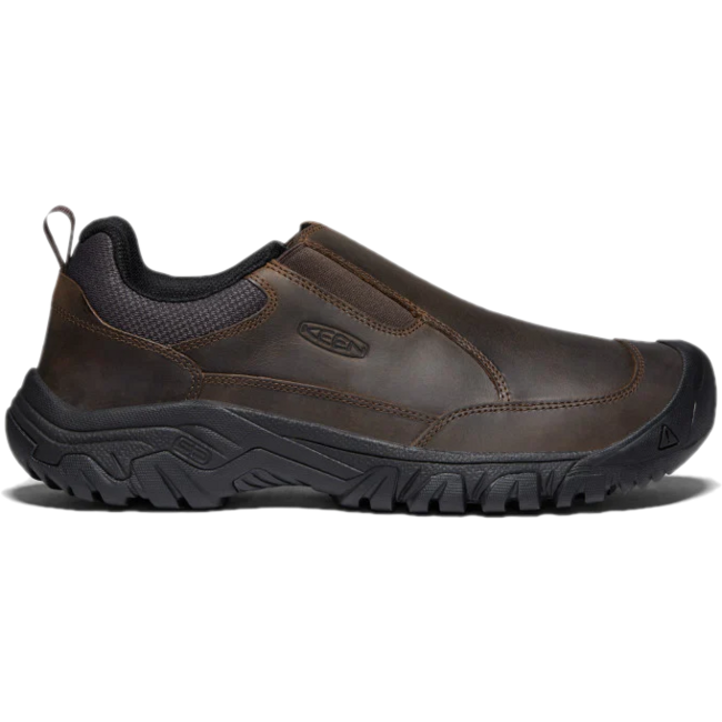 Keen Men's Targhee III Slip On Hiking Shoe Earth Leather KEEN FOOTWEAR Roderer Shoe Center
