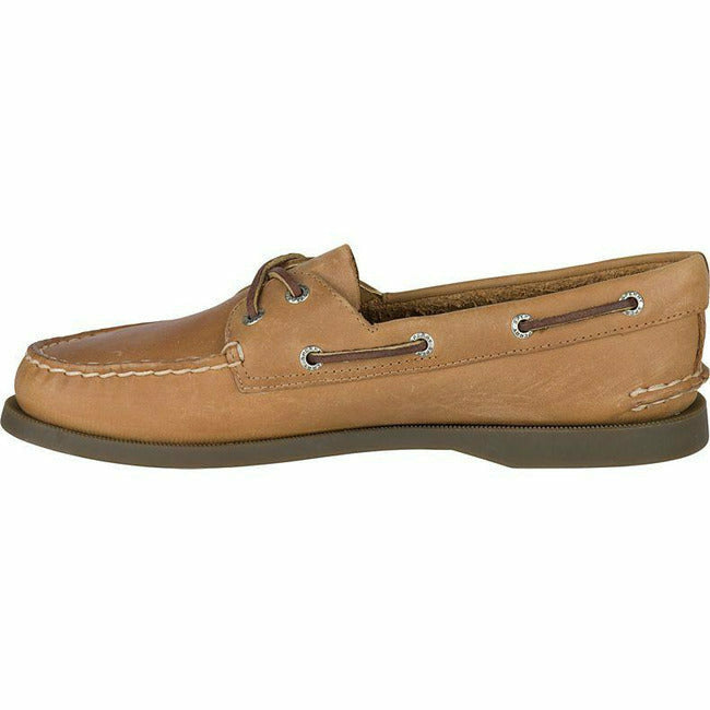 Sperry Authentic Original A/O 2 Eye Women's Boat Shoe Sahara Leather SPERRY FOOTWEAR Roderer Shoe Center
