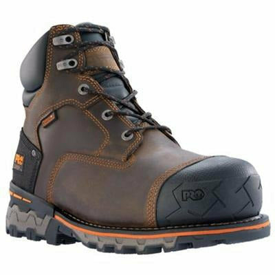 Timberland PRO Men&#39;s 6&quot; Boondock Composite Toe Waterproof Work Boots TIMBERLAND FOOTWEAR Roderer Shoe Center