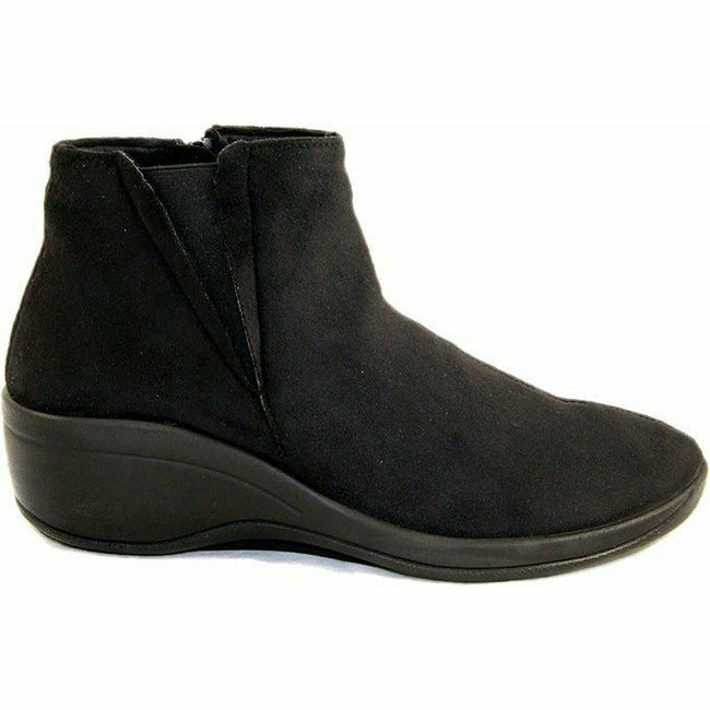Arcopedico Women's Luana Vegan Leather Comfort Boot Black ARCOPEDICO FOOTWEAR Roderer Shoe Center