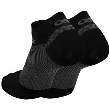 OS1st FS4 No Show Plantar Fasciitis Compression Sock Black OS1st ACCESSORIES Roderer Shoe Center