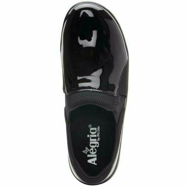 Alegria Women&#39;s Duette Slipon Nurses Shoe Black Patent  ALEGRIA FOOTWEAR Roderer Shoe Center