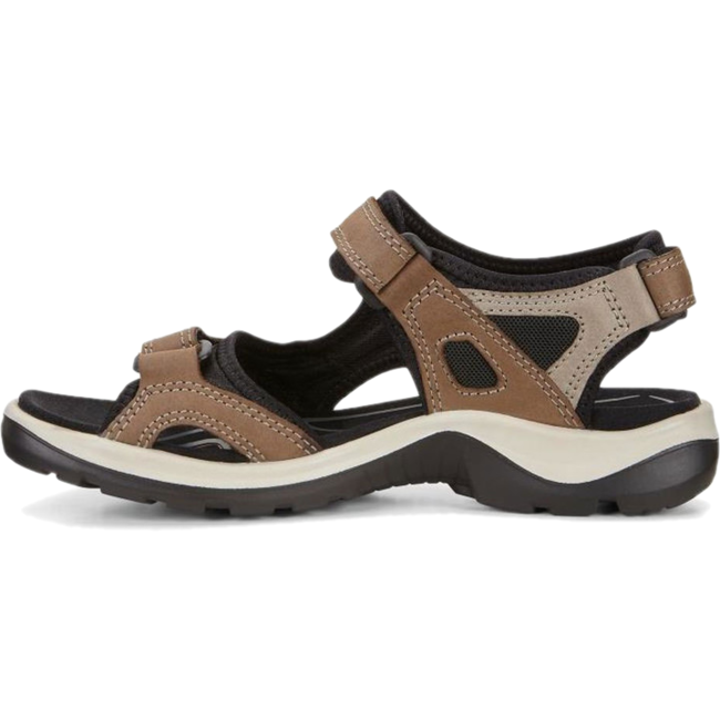 ECCO Women's Yucatan Cushioned Walking Sandal Nubuck Leather ECCO FOOTWEAR Roderer Shoe Center