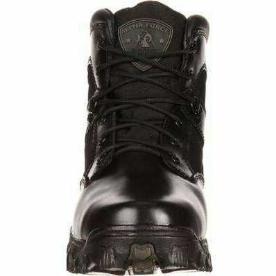 Rocky Men&#39;s AlphaForce 6&quot; Waterproof Work Boot Oil &amp; Slip Resistant  ROCKY BRANDS FOOTWEAR Roderer Shoe Center
