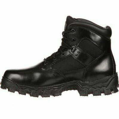 Rocky Men&#39;s AlphaForce 6&quot; Waterproof Work Boot Oil &amp; Slip Resistant  ROCKY BRANDS FOOTWEAR Roderer Shoe Center