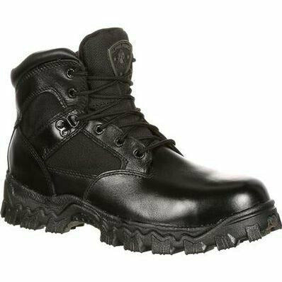 Rocky Men's AlphaForce 6" Waterproof Work Boot Oil & Slip Resistant  ROCKY BRANDS FOOTWEAR Roderer Shoe Center