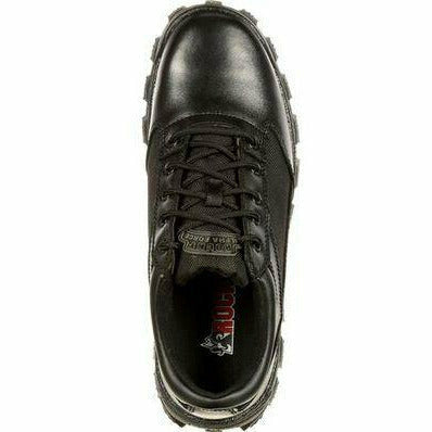 Rocky Men's AlphaForce Waterproof Work Shoe Oil &amp; Slip Resistant Black ROCKY BRANDS FOOTWEAR Roderer Shoe Center