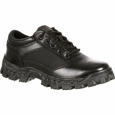 Rocky Men's AlphaForce Waterproof Work Shoe Oil & Slip Resistant Black ROCKY BRANDS FOOTWEAR Roderer Shoe Center