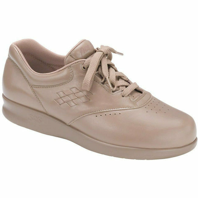SAS Women's Freetime easy Laceup Comfort Walking Shoe Mocha Leather SAS FOOTWEAR Roderer Shoe Center