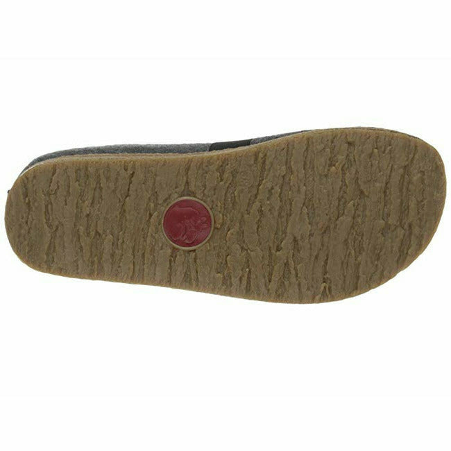 Haflinger Women&#39;s Magic Clog Black/Grey 741013-570